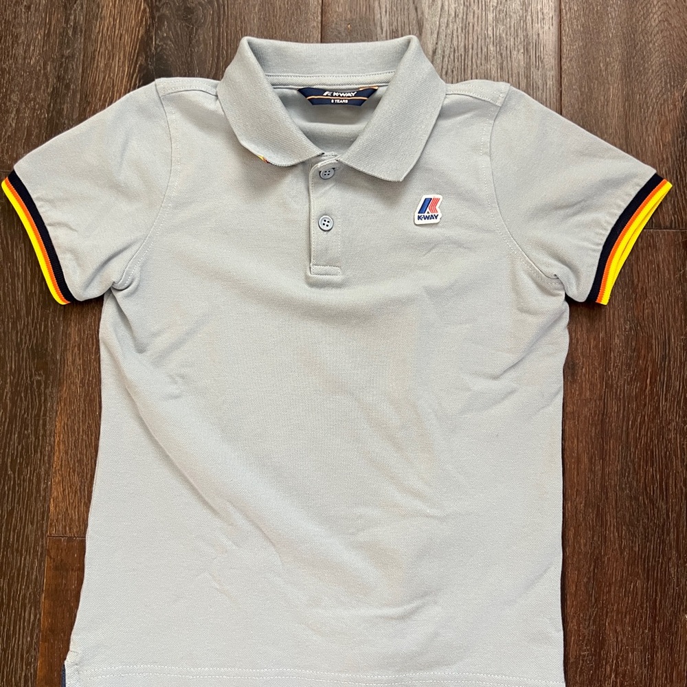 K-Way Kids Light Blue Polo Shirt